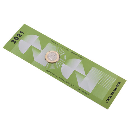 Portugal 2021 1€ Student's Graduation BU