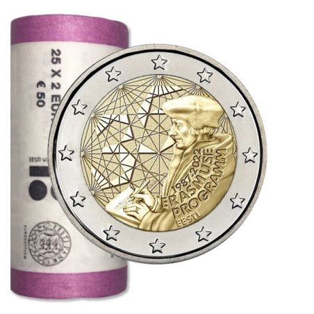 Estonia 2022 2€ Erasmus ROLL