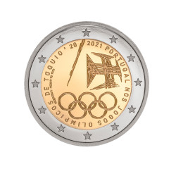 Portugal 2021 2€ Jeux Olympiques de Tokyo