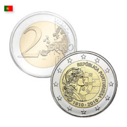 Portugal 2010 2€ République