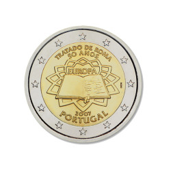 Portugal 2007 2€ Traité de Rome
