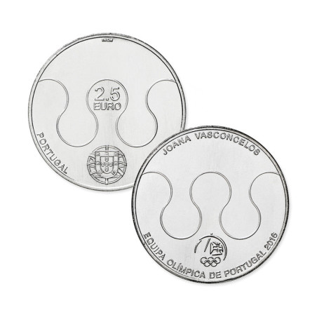 Portugal 2015 2,5€ Jeux olympiques de Rio 2016