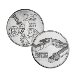 Portugal 2014 2,5€ Universidad de Coimbra