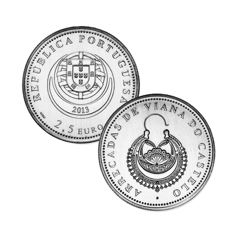 Portugal 2013 2,5€ Arrecadas Portugal 2013 2,5€ Arrecadas