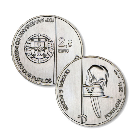 Portugal 2011 2,5€ Pupilos do Exército