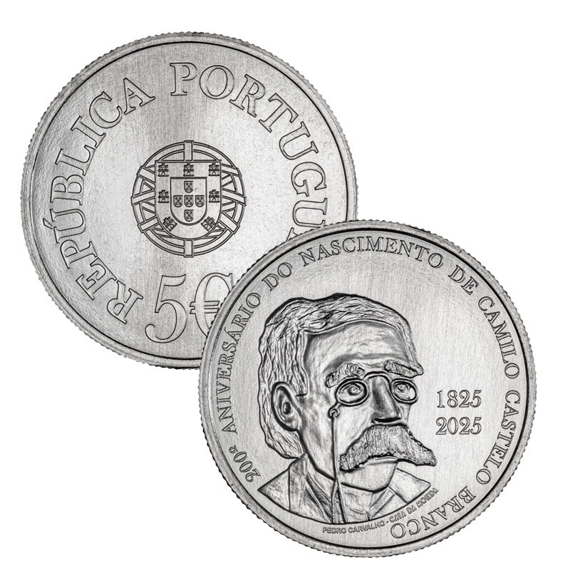 Portugal 2025 5€ Camilo Castelo Branco