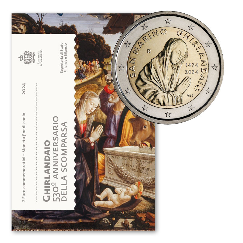 Saint-Marin 2024 2€ Ghirlandaio