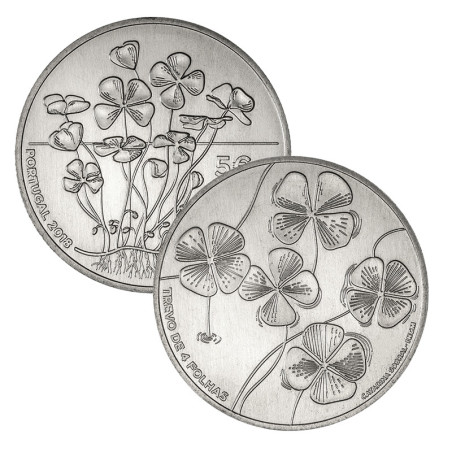 Portugal 2018 5€ Trébol