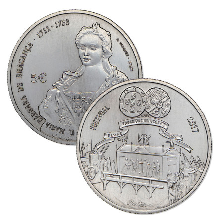 Portugal 2017 5€ Marie-Barbe