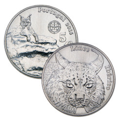 Portugal 2016 5€ Lince Ibérico