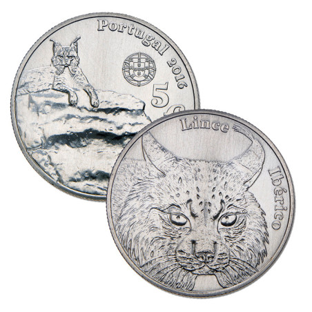 Portugal 2016 5€ Lince Ibérico