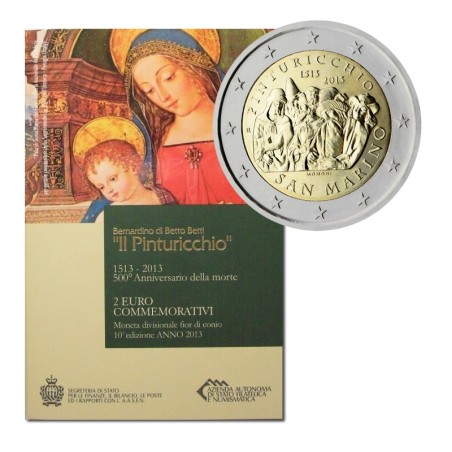 Saint-Marin 2013 2€ Pinturicchio