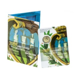 Saint-Marin 2009 2€ Créativité