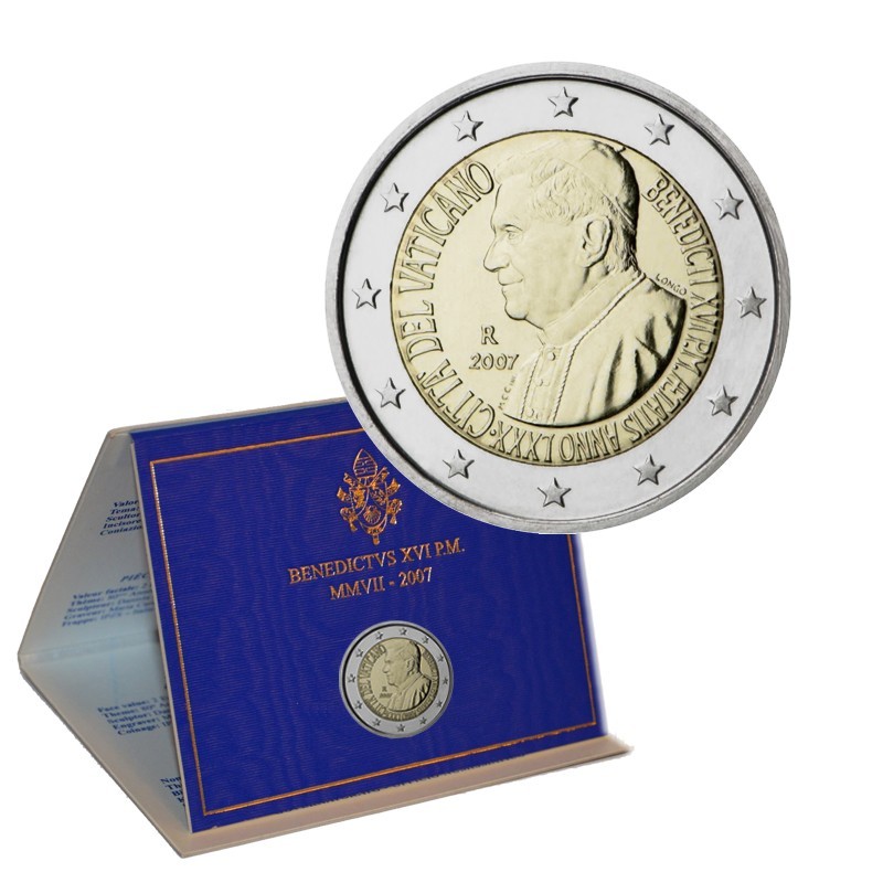 Vatican 2007 2€ Pope Benedict