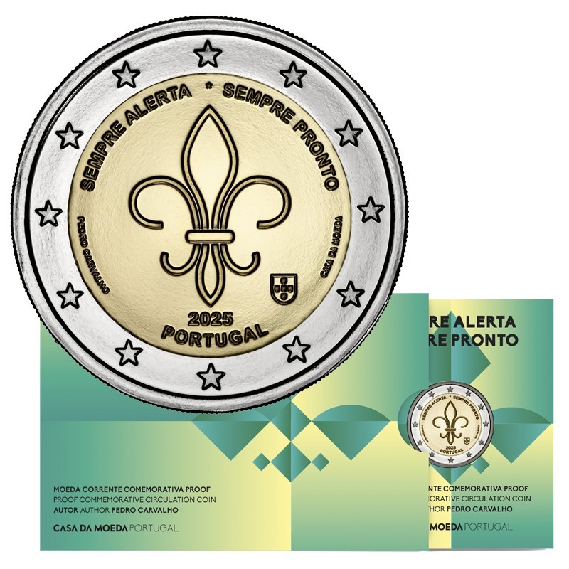 Portugal 2025 2€ Escuteiros PROOF