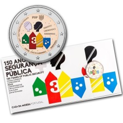 Portugal 2017 2€ 150 Años Policía PROOF