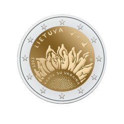 Lituanie 2023 2€ Ukraine