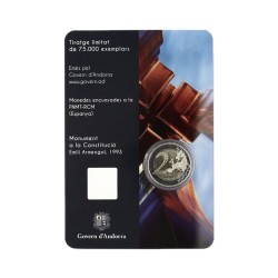 Andorre 2018 2€ Constitution