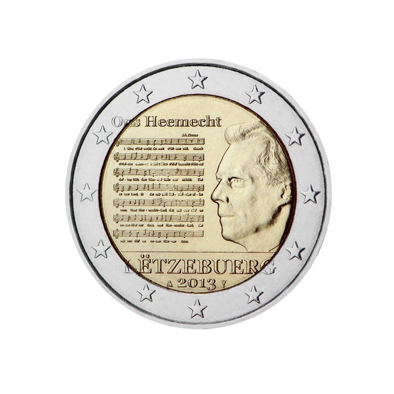Luxemburgo 2013 2€ Hino
