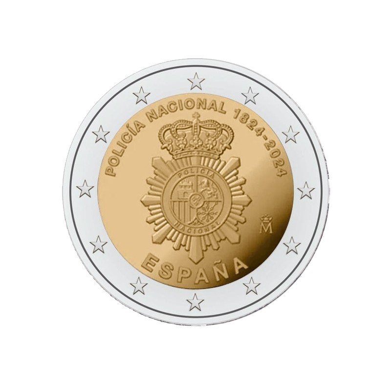 Espagne 2024 2€ Police