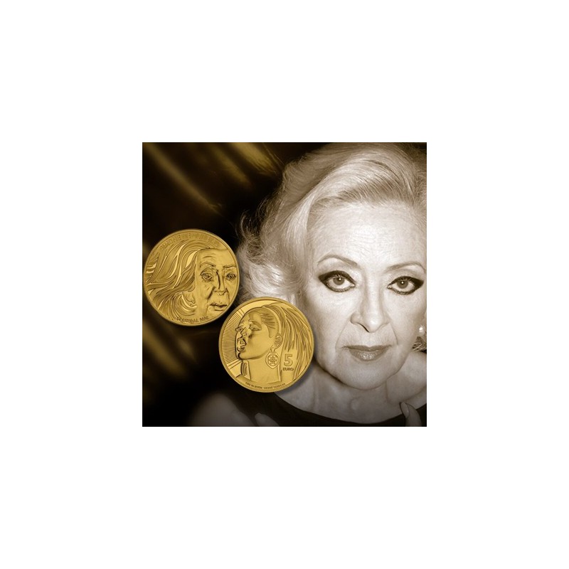 Portugal 2025 5€ Simone de Oliveira ORO