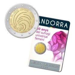 Andorre 2020 2€ Suffrage