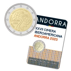 Andorre 2020 2€ Sommet ibéro-américain