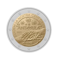 Andorra 2021 2€ População Sénior