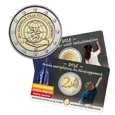 Bélgica 2015 2€ Desarrollo