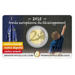 Bélgica 2015 2€ Desarrollo