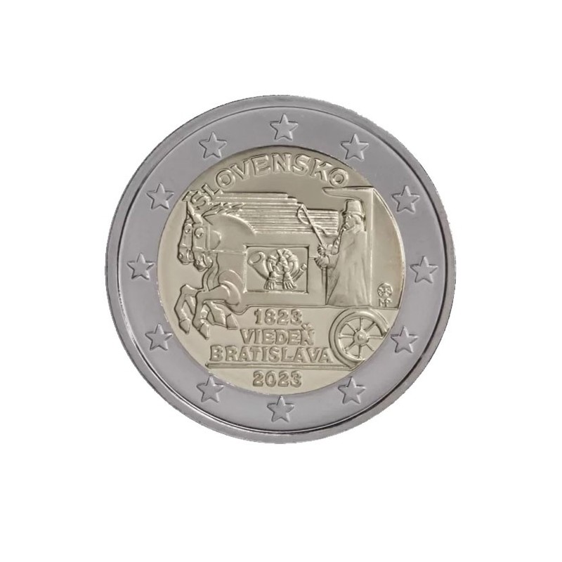Slovaquie 2023 2€ Courrier Slovaquie 2023 2€ Courrier
