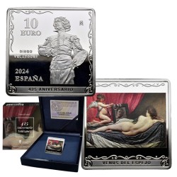 Espagne 2024 10€ Velazquez - Venus del Espejo