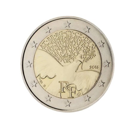 França 2015 2€ Paz