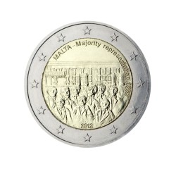 Malta 2012 2€ Representación de la Mayoría