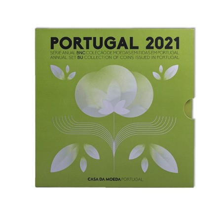 Portugal 2021 Coin Set BU