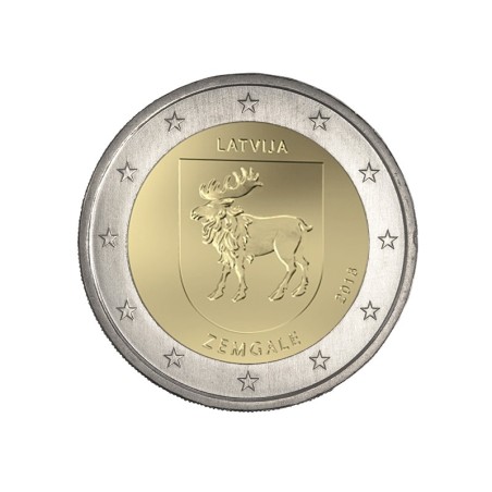 Lettonie 2018 2€ Zemgale