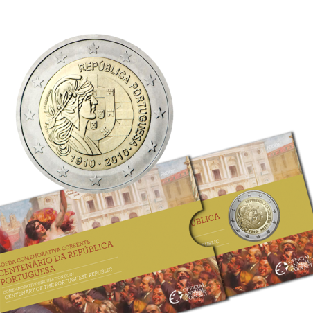 Portugal 2010 2€ Republic PROOF
