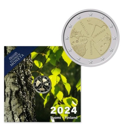 Finlande 2024 2€ Architecture BE