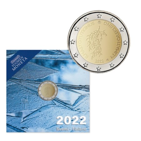 Finlandia 2022 2€ El Clima PROOF