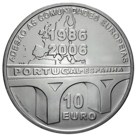 Portugal 2006 10€ 20 Años UE