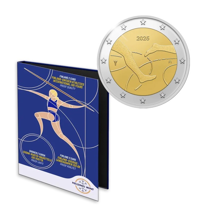 Finland 2025 2€ Athletics PROOF