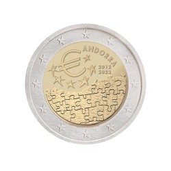Andorra 2022 2€ Monetary Agreement