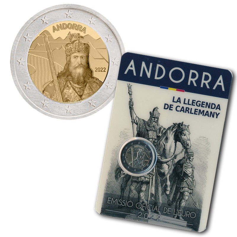 Andorra 2022 2€ Charlemagne