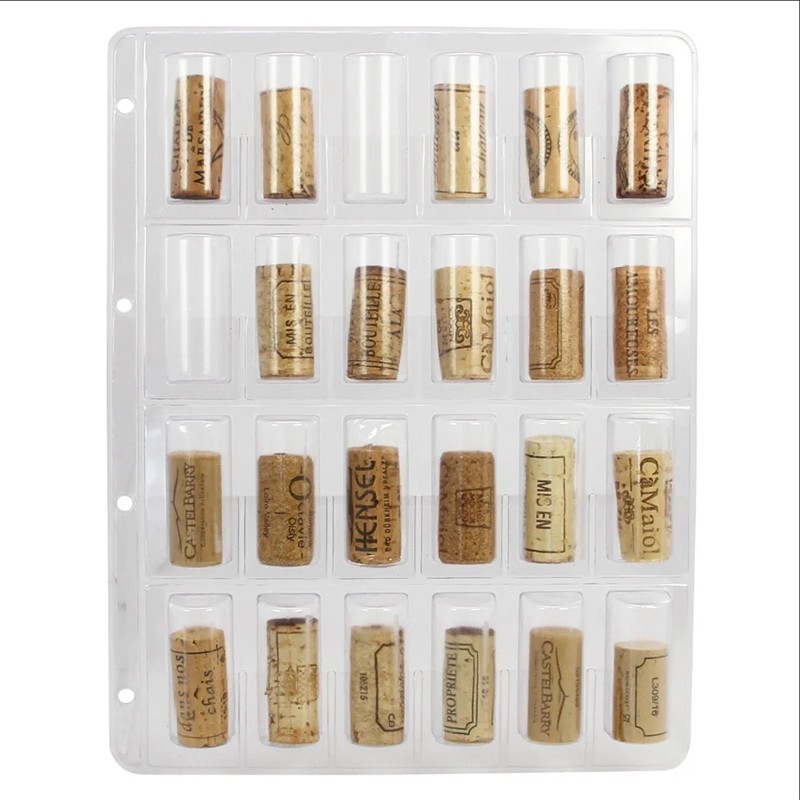 Hojas para Corchos de Vino