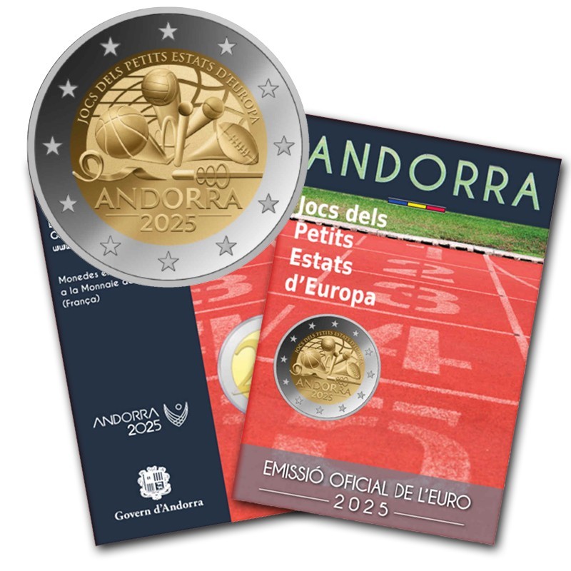 Andorra 2025 2€ Juegos