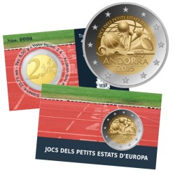 Andorra 2025 2€ Jeux BE