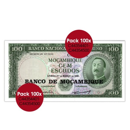 Mozambique 100 Escudos 1961