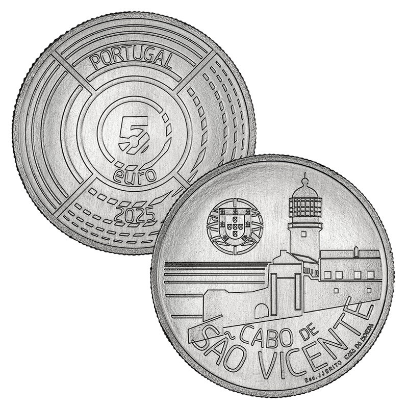 Portugal 2025 5€ Farol S. Vicente