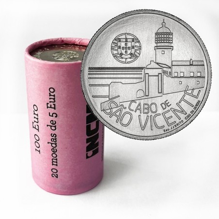 Portugal 2025 5€ Lighthouse ROLL