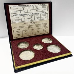 Portugal Set 5 moedas 5$ 10$ 20$